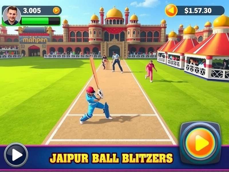 Jaipur Ball Blitzers download statistics chart